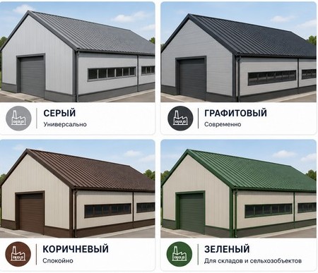 Цвета кровельных сэндвич-панелей ral кровельные сэндвич-панели